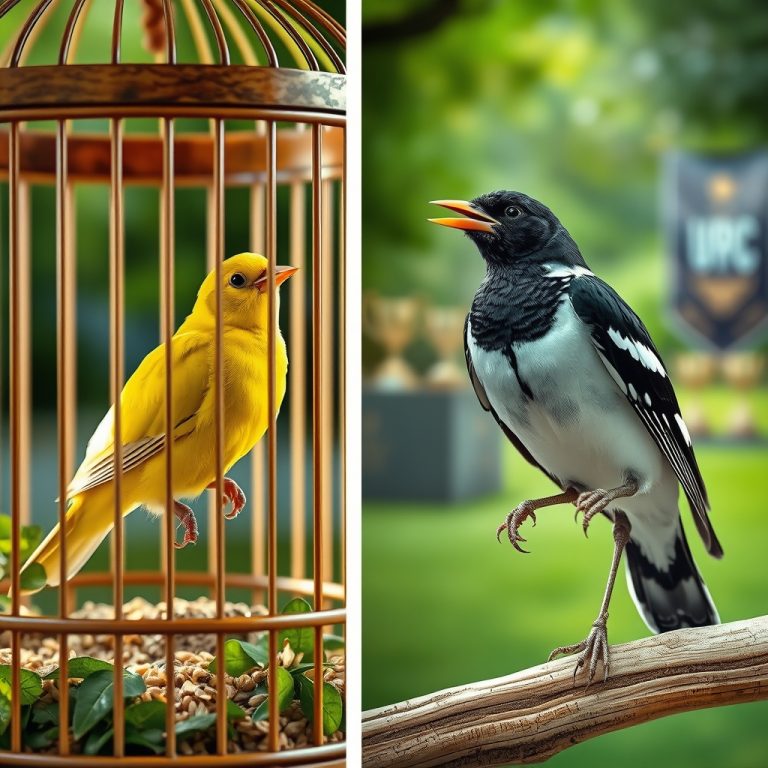 Burung Kenari dan Kacer Juara: Panduan Lengkap Perawatan, Nutrisi, dan Teknik Masteran untuk Kicauan Merdu