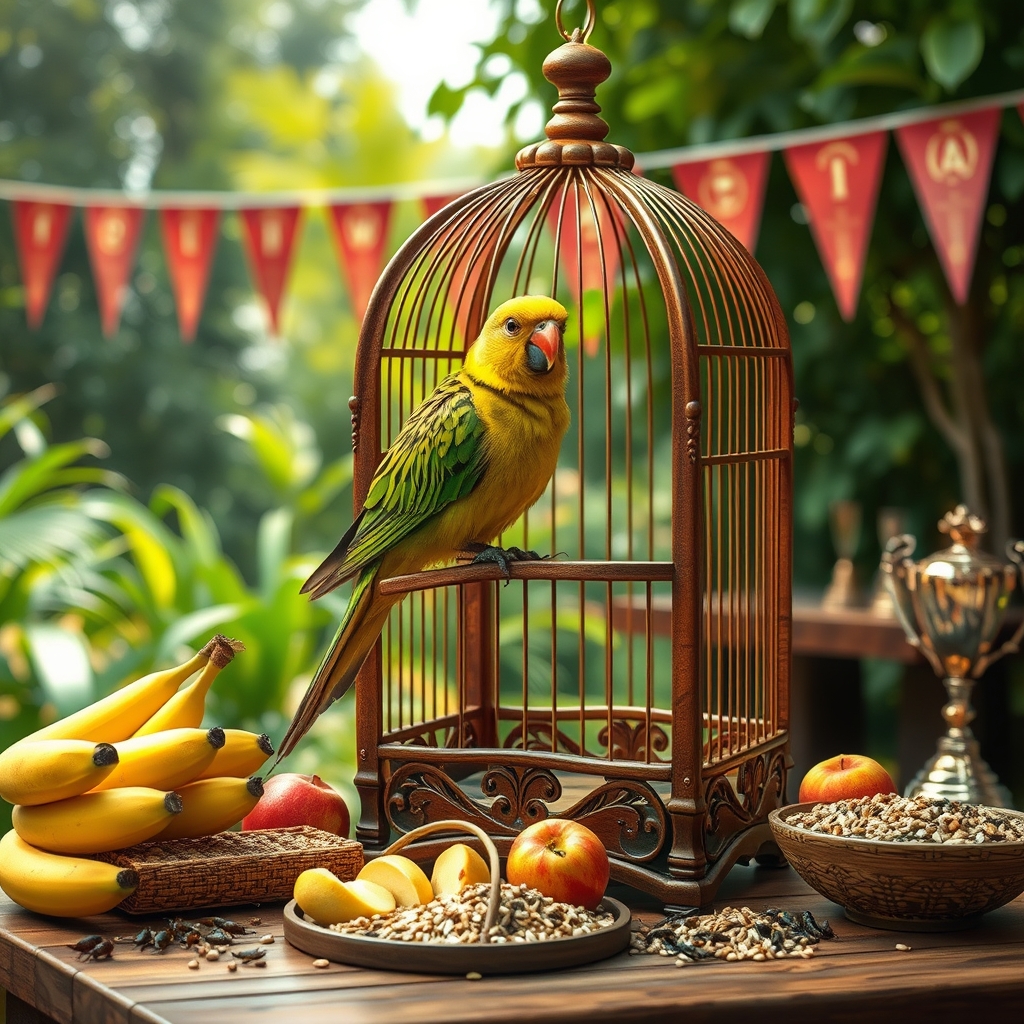 Mengoptimalkan Kesehatan dan Performa Burung Kicau dengan Pakan Nutrisi dan Perawatan Tepat