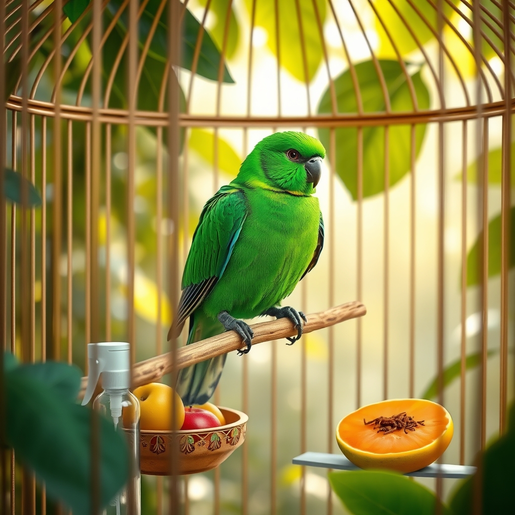 Menggali Keunikan Burung Cucak Hijau dan Teknik Perawatan untuk Kicauan yang Menggema di Lomba Kicau