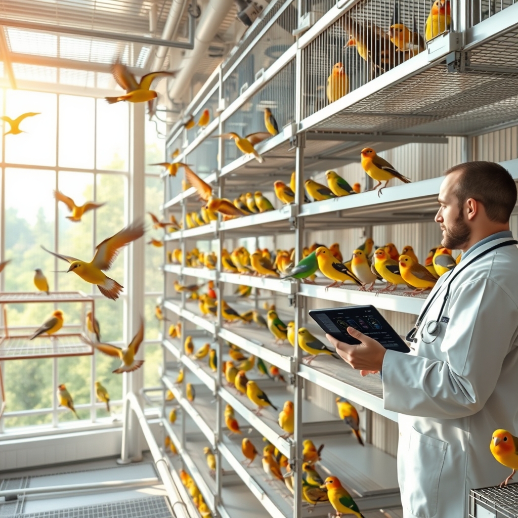 Menerapkan Sistem Kandang Efisien dan Manajemen Koloni Burung untuk Produktivitas Ternak yang Berkelanjutan