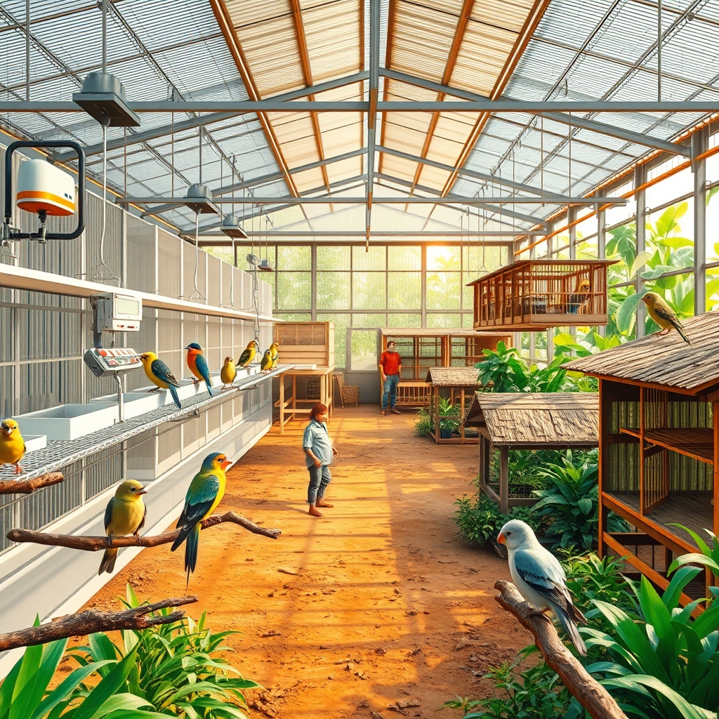 Menggabungkan Teknologi dan Kearifan Lokal dalam Pemeliharaan Burung Hobi untuk Kesehatan dan Produktivitas Optimal