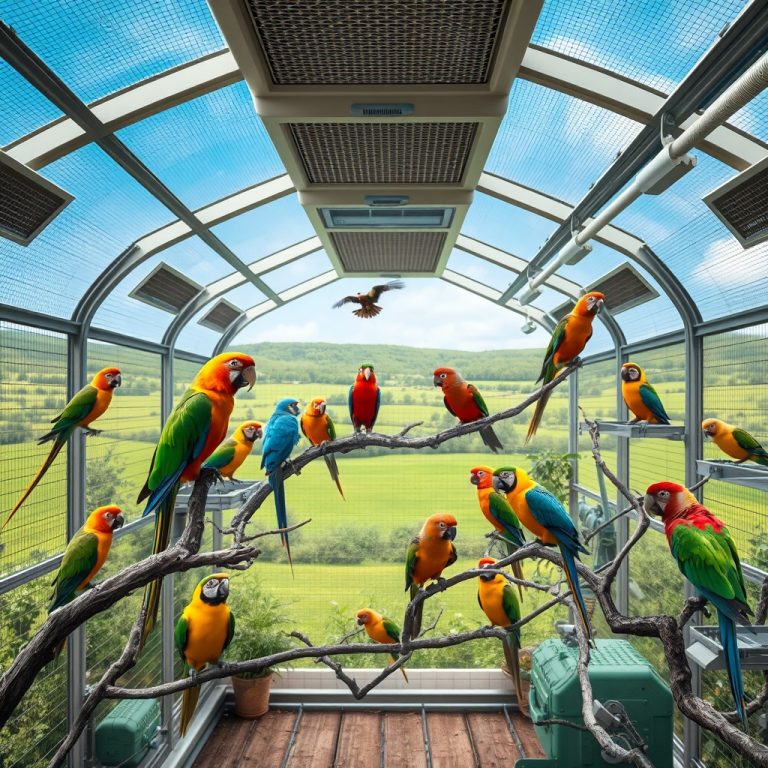 Meningkatkan Produktivitas dan Kesehatan Burung Hobi dengan Sistem Kandang Efisien dan Pakan Bernutrisi