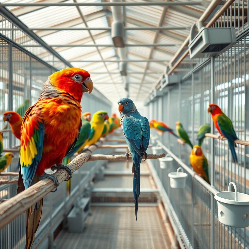 Meningkatkan Produktivitas dan Kesehatan Burung Hobi dengan Teknologi dan Manajemen Ternak Modern
